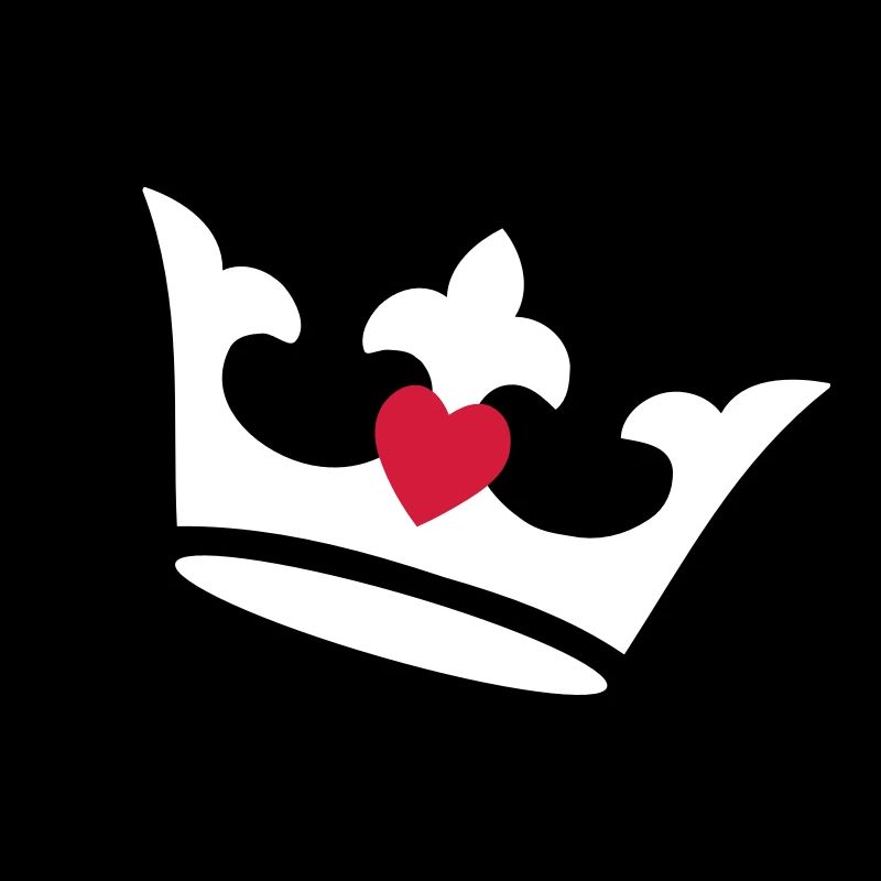 crown, heart