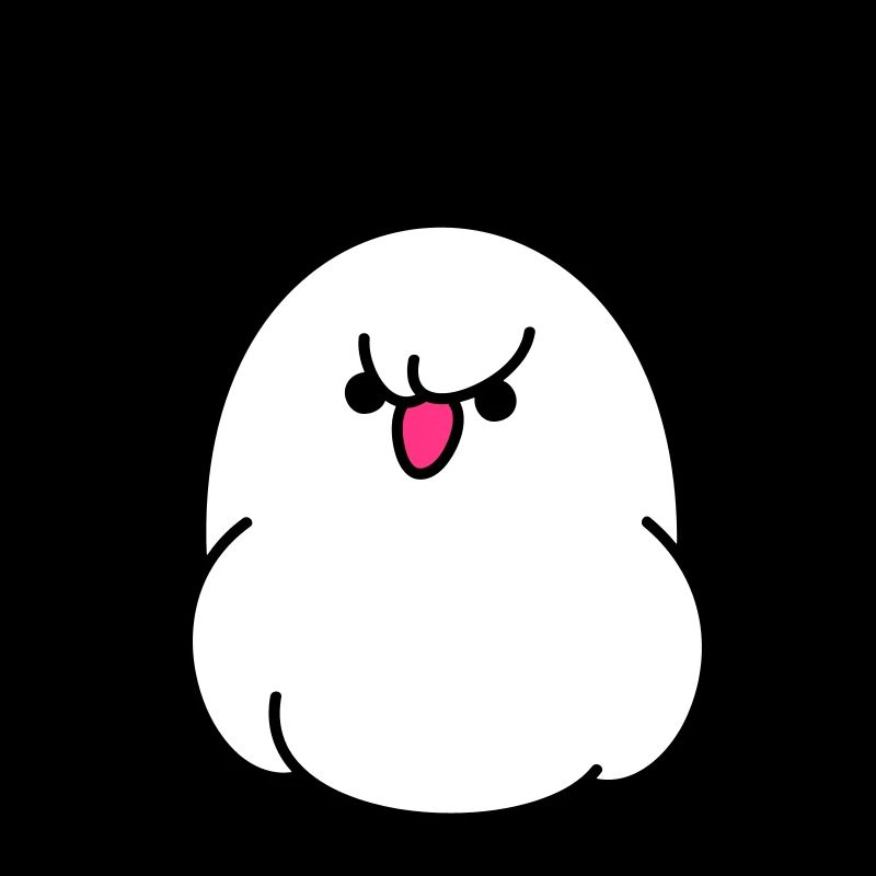 Fragender Vogel