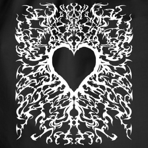 Metal Heart - Geschenk Valentinstag - Turnbeutel