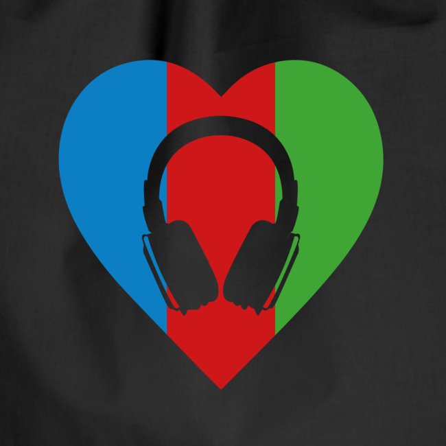 Silent Disco Love RGB | Headphone Free