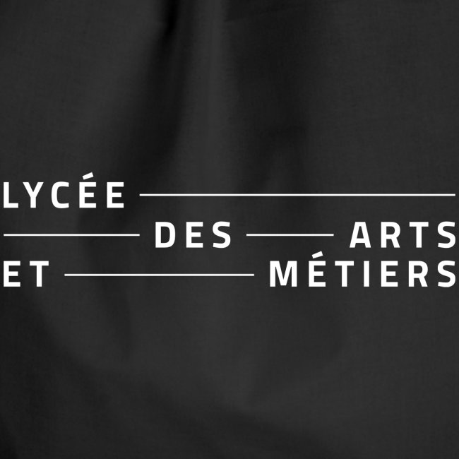 Lycée des Arts et Métiers - Logotype weiß