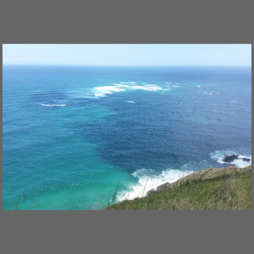 Pazifik türkis blau Natur - Cape Reinga Neuseeland - Turnbeutel