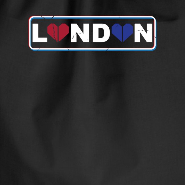 London Logo mit Herzen - Love London Logo Souvenir