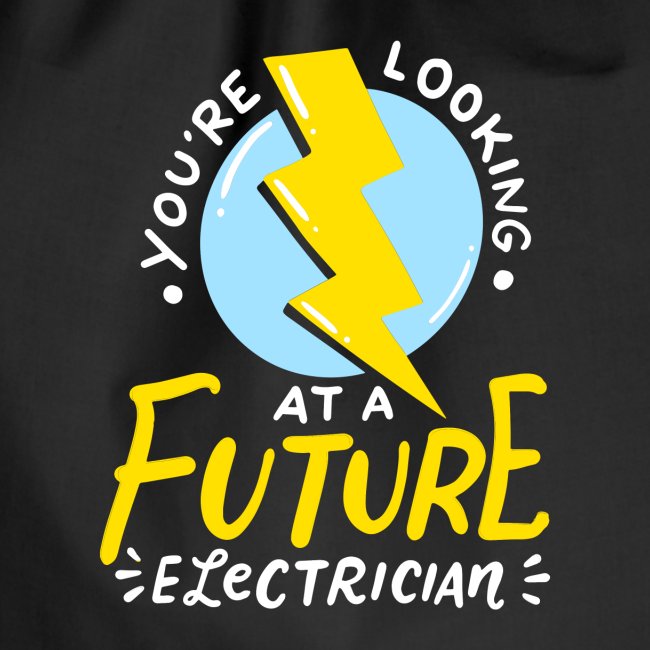 Lustiger zukünftiger Elektriker Elektrotechniker