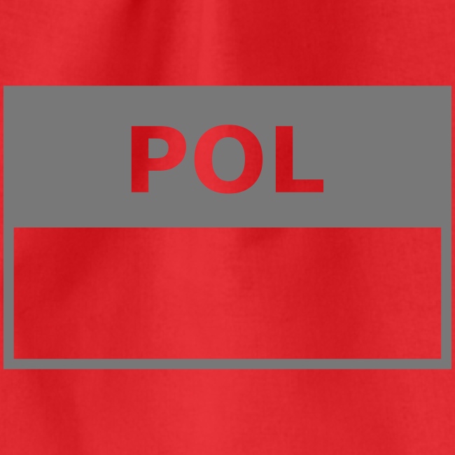 Polska Flaga Taktyczna Neg - Polish Tactical Flag
