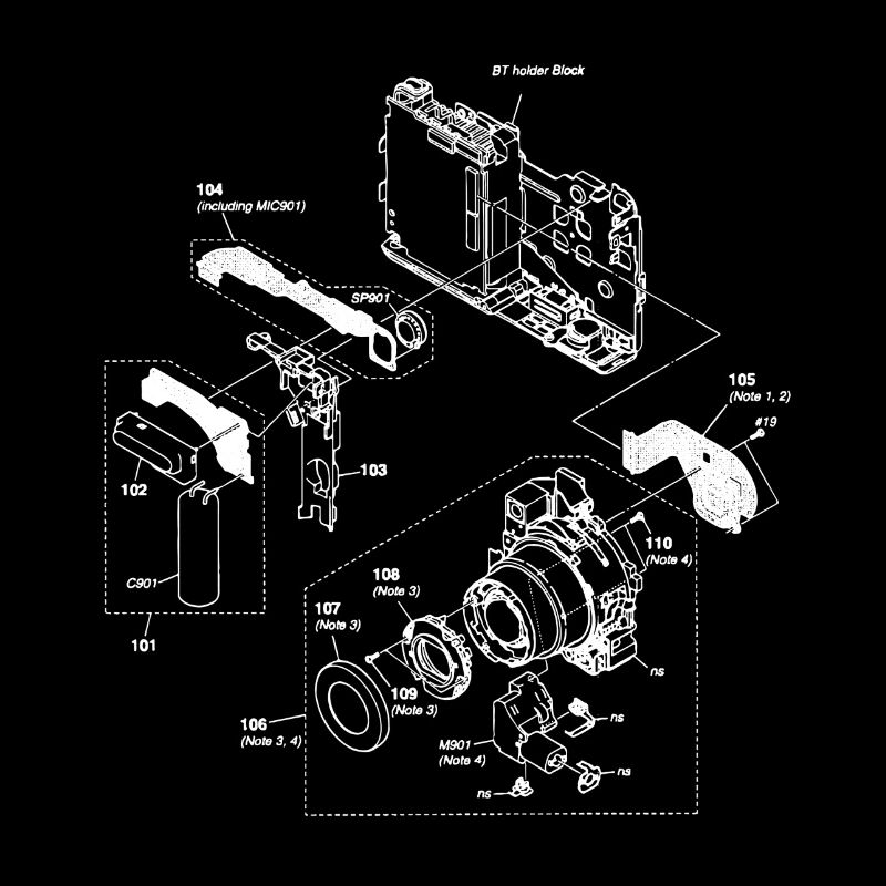 Rétro Caméra Blanc Caractéristiques techniques Old School