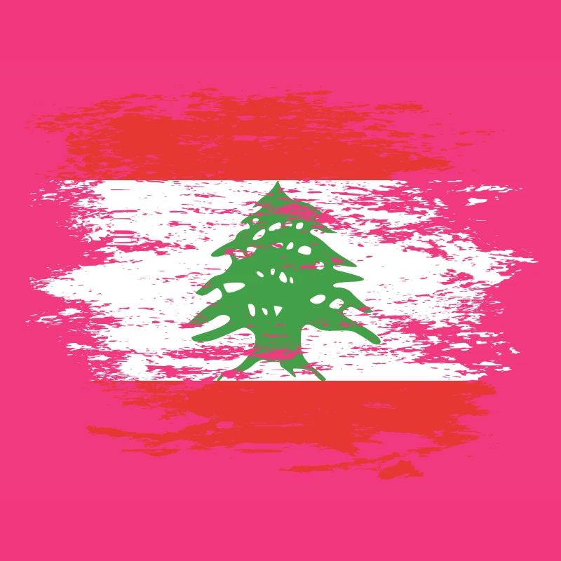 Drapeau du Liban utilisé