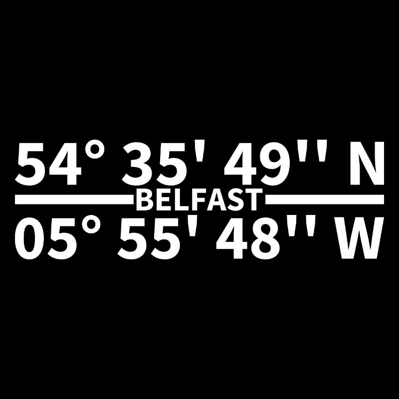 Belfast coordinates