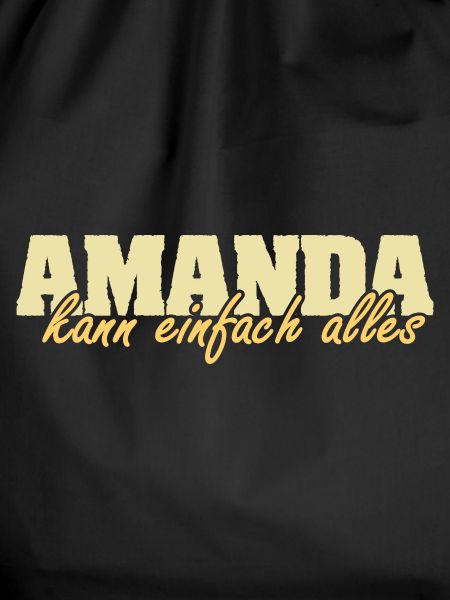 Amanda als Spruch