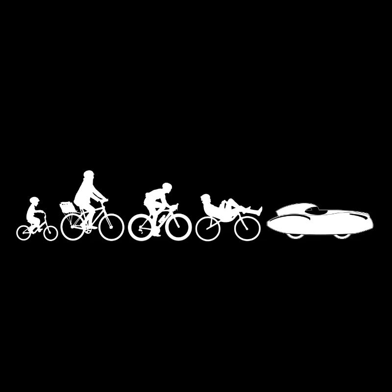 Bicycle Evolution white Quattrovelo