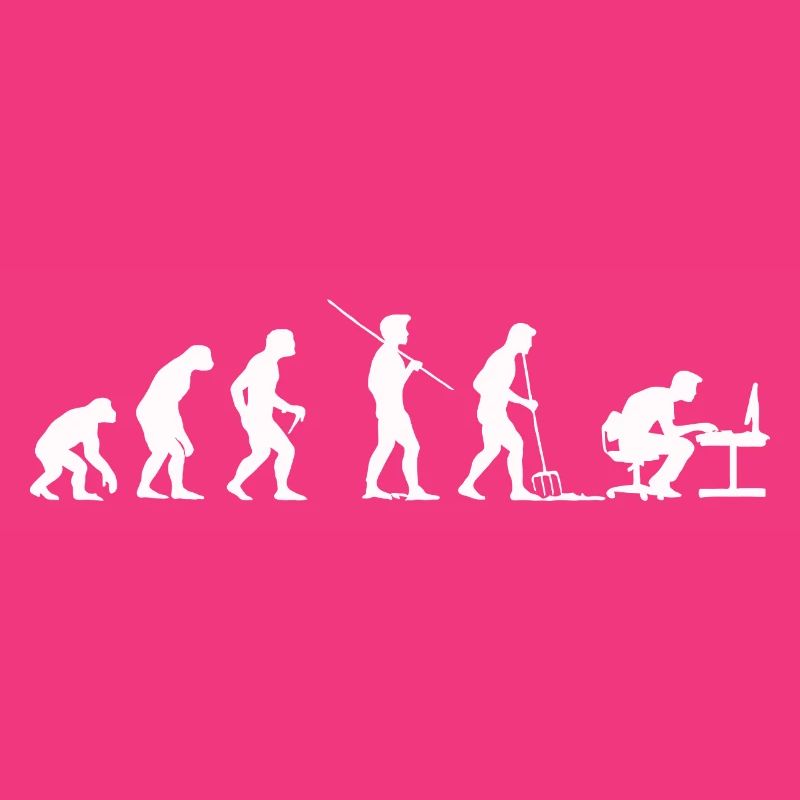Evolution Programmierer Computerfreak