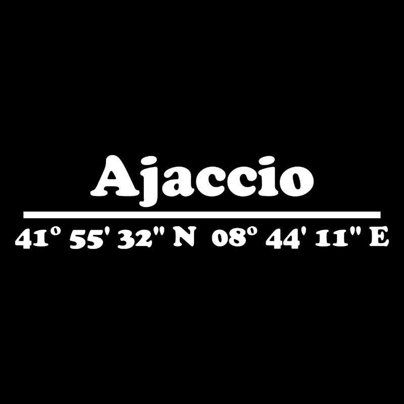Coordonnées d’Ajaccio