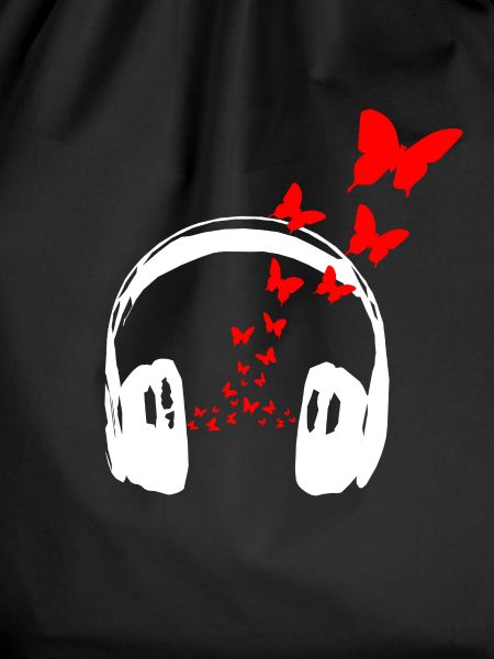 Music in banksy style