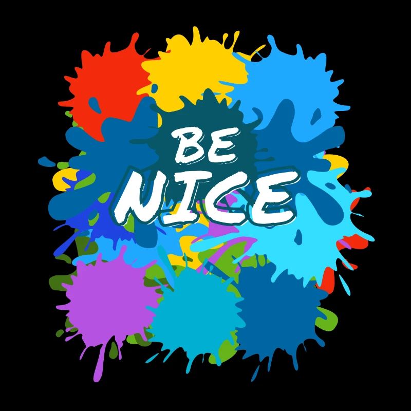 BE NICE design coloré