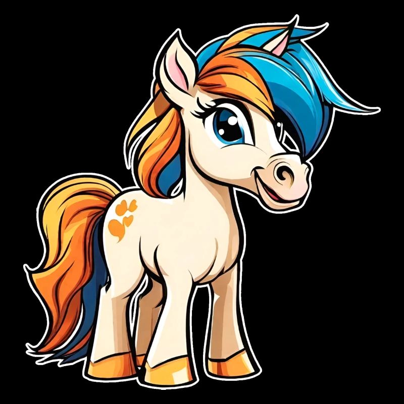 Mignon petit cheval poney