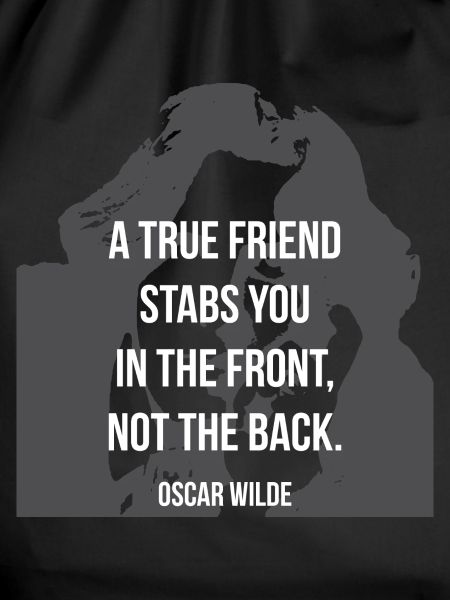 Oscar Wilde quote About Friendship