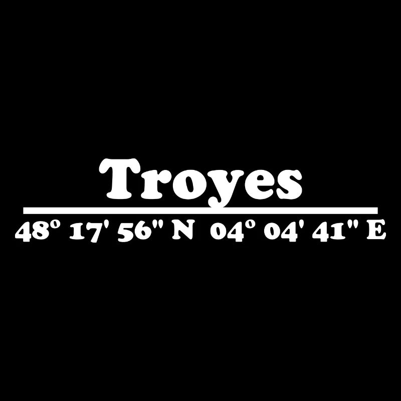 Coordonnées de Troyes