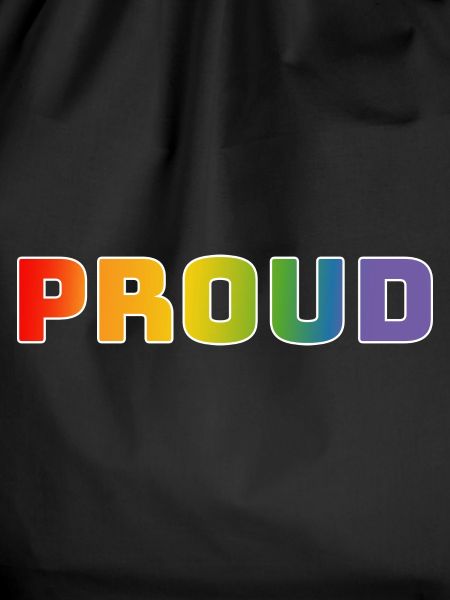 Rainbow proud white