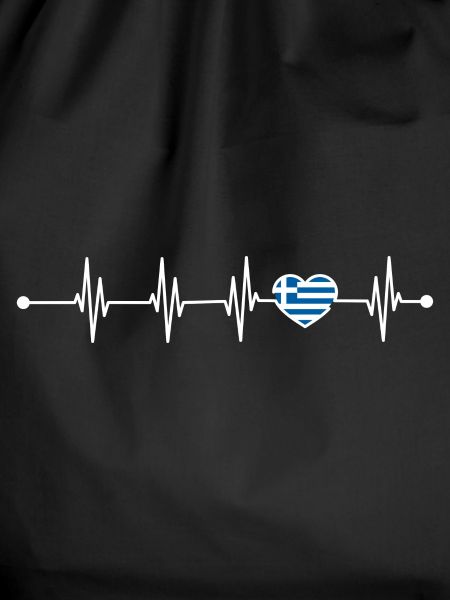 Heartbeat greece flag