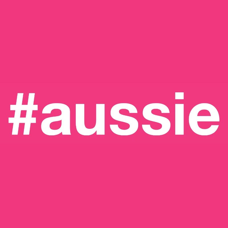 AUSSIE Australia Hashtag