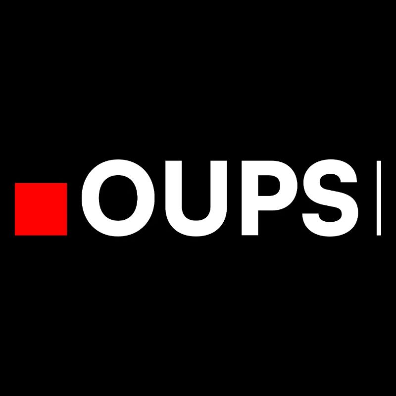 OUPS | Réaction drôle minimaliste