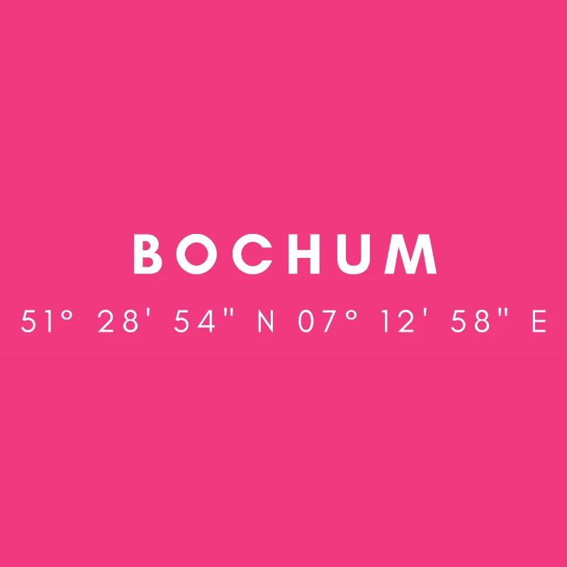 Coordonnées de Bochum