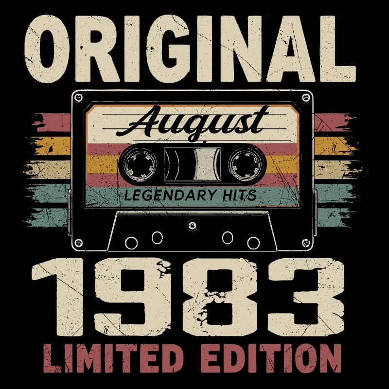 August 1983 August 1983 Geschenk August 1983 August 1983