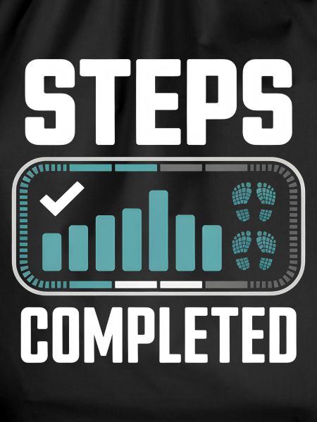 Steps Completed 10000 Schritte