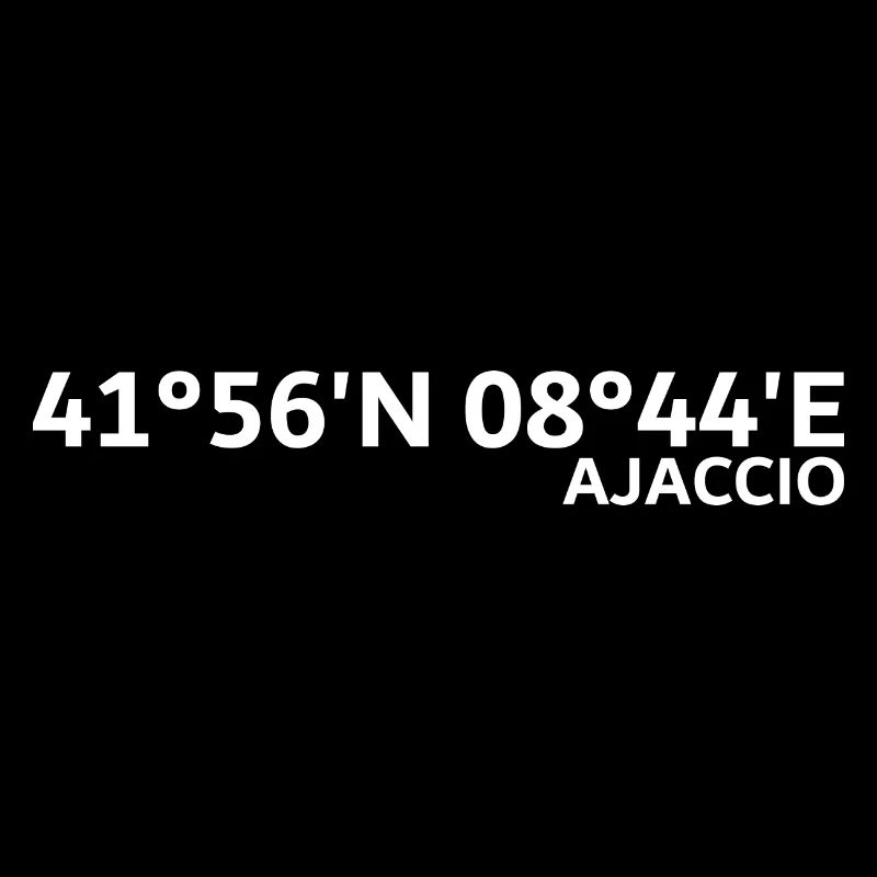 Coordonnées d’Ajaccio