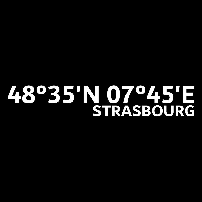 Coordonnées de Strasbourg