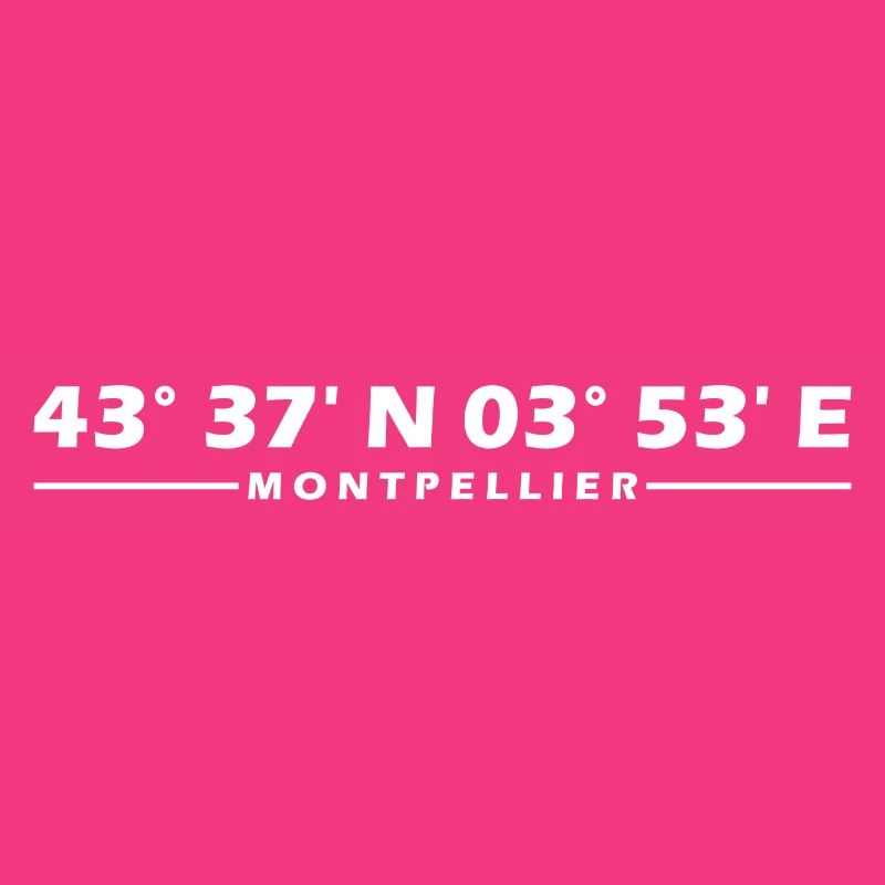 Montpellier Coordinates