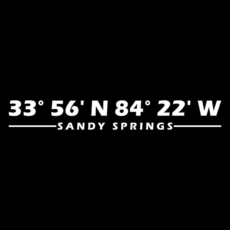 Sandy Springs Coordinates