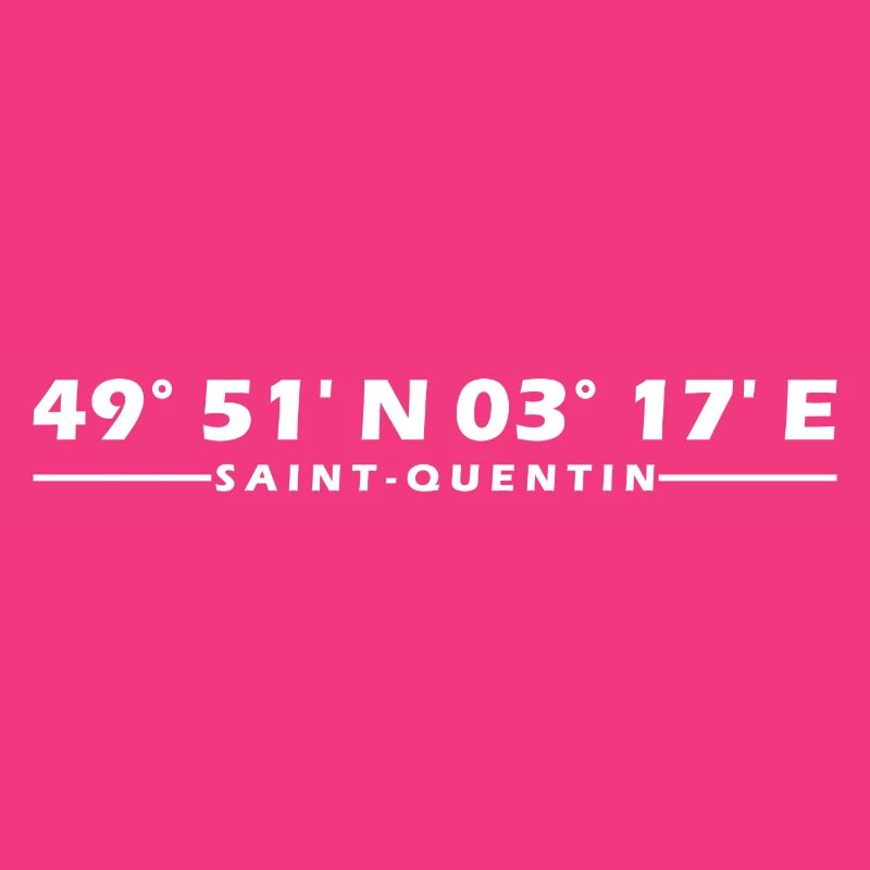 Coordonnées de Saint-Quentin