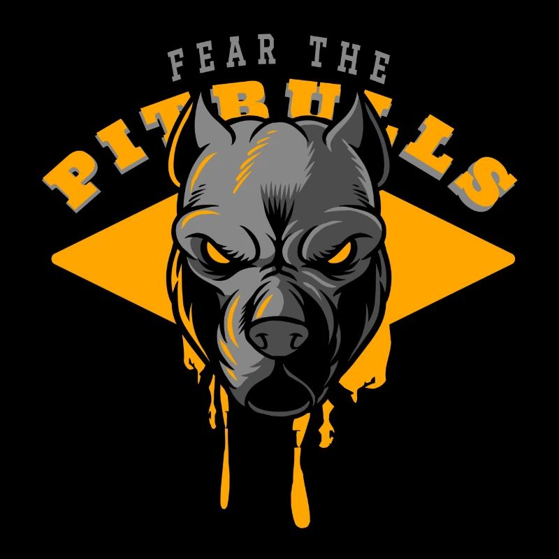 Pitbullkopf Pitbulls