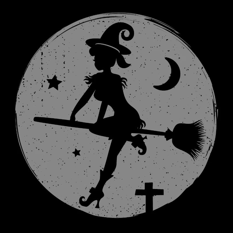 Sexy Witch Silhouette