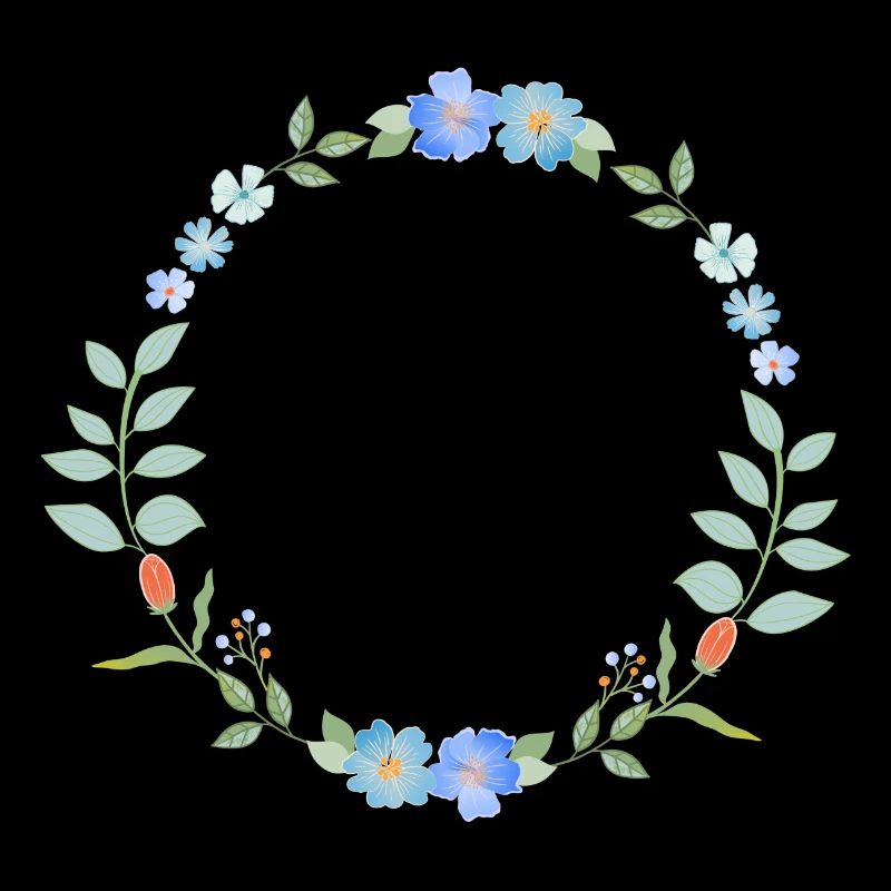 Couronne de fleurs