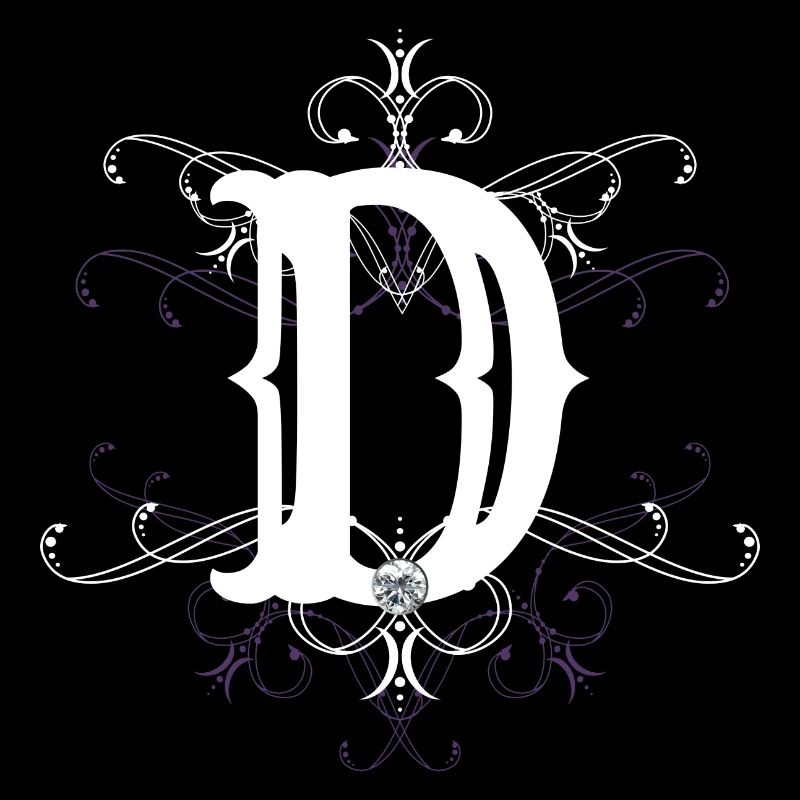 Letter D, point (D)
