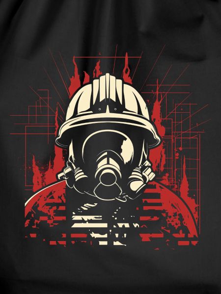Firefighter Retro Style