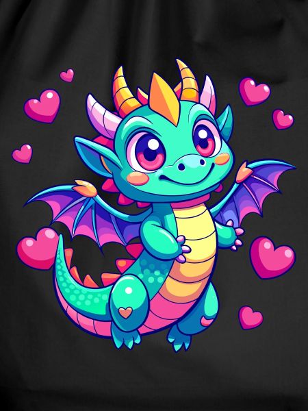 Farbenfroher Drache