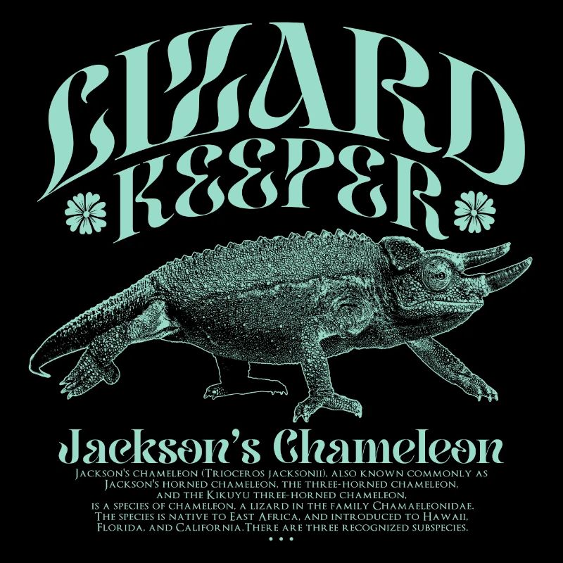 Jackson's Chameleon Lizard Holder