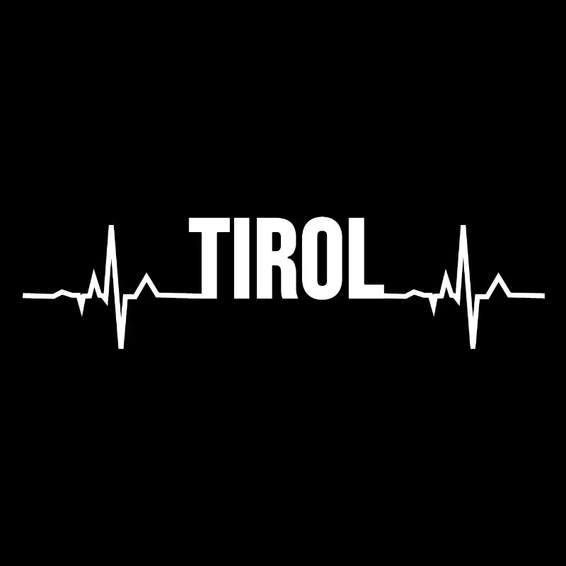 Tirol Herzschlag EKG Herzfrequenz Tiroler Geschenk