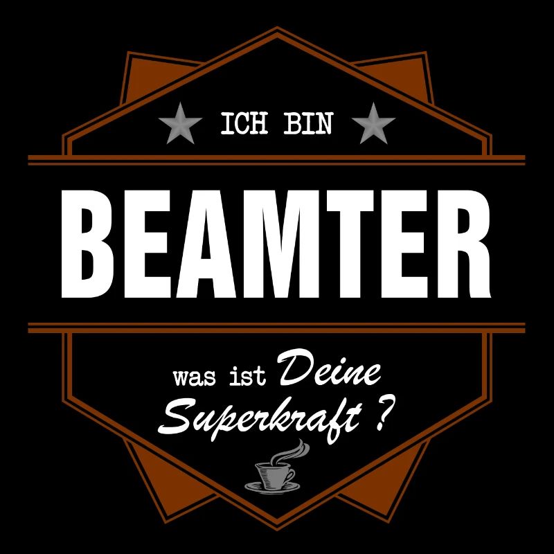 Beamter Superkraft hell