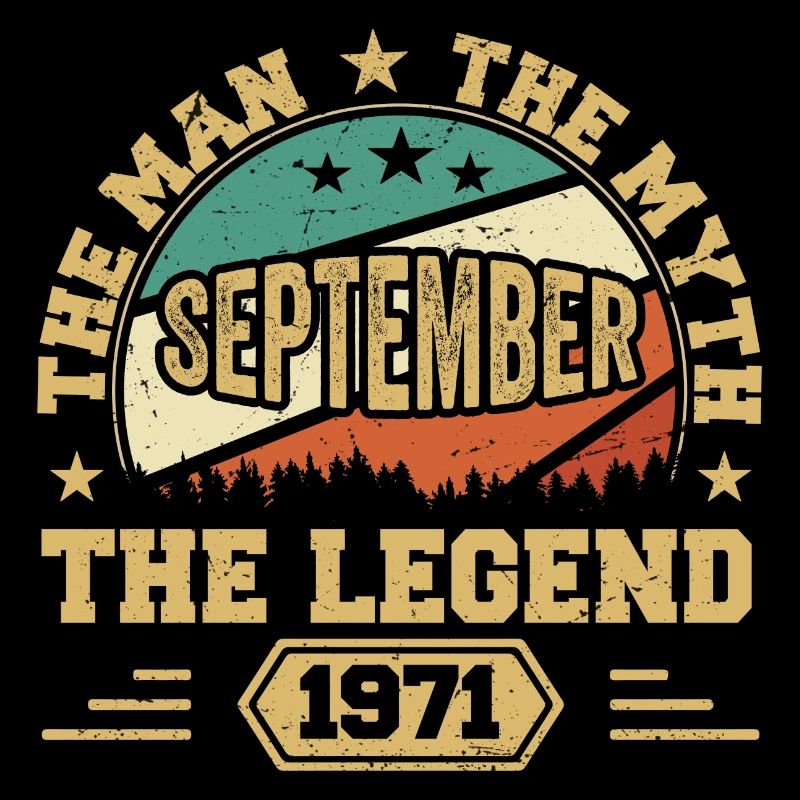 Legendary since September 1971 Retro 1971 September