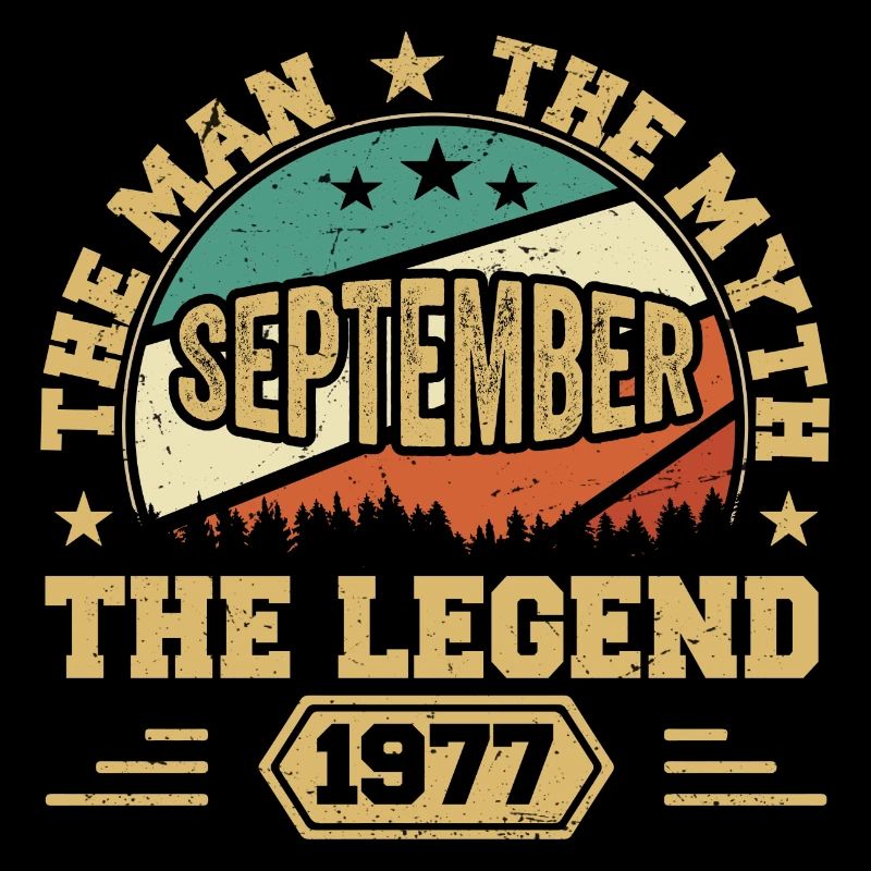 Legendary since September 1977 Retro 1977 September
