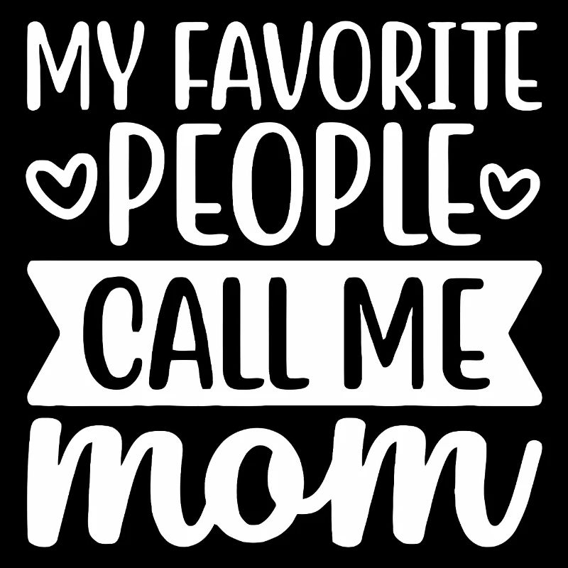 Call Me Mom Handwritten Quote