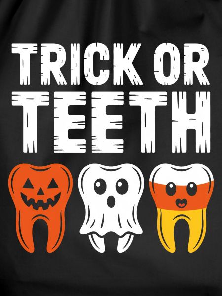 Trick oder Teeth Halloween-Trio