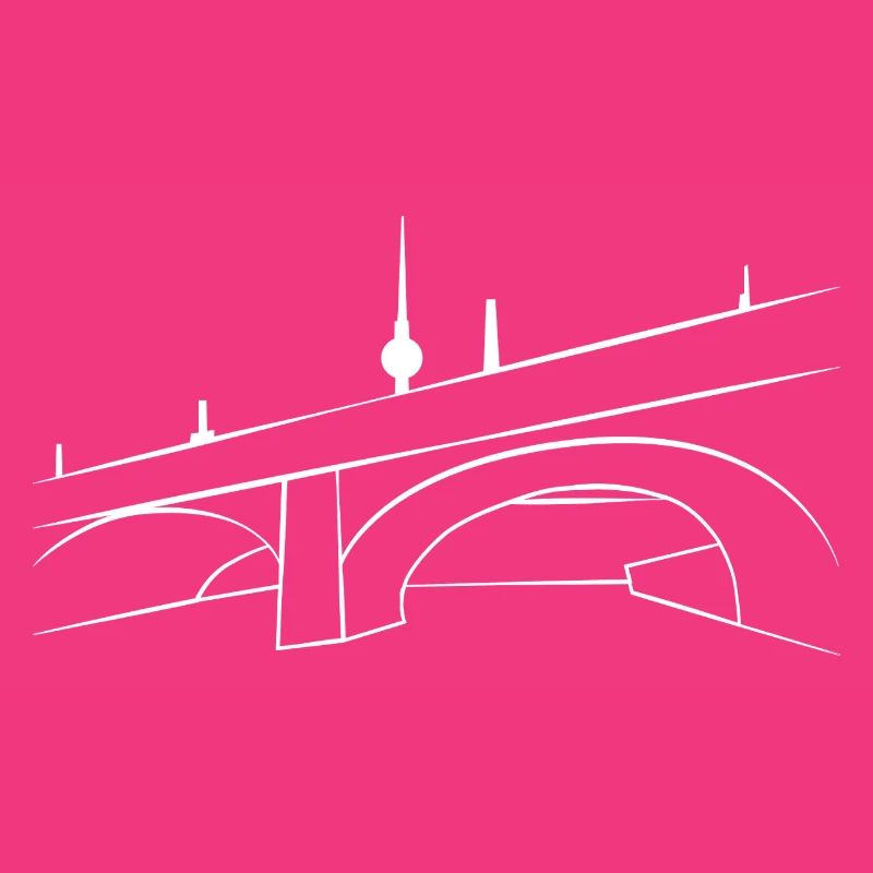 Urban Sketch Spreebrücke w