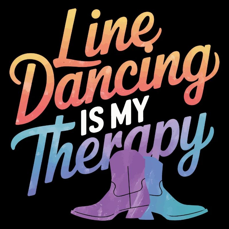 Line Dancing Dancing Dancers