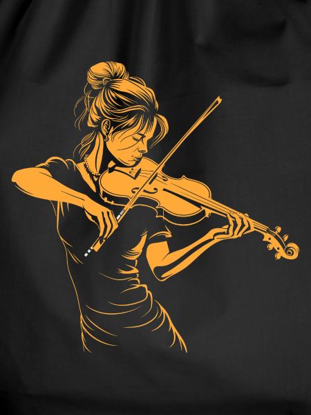 Violin Girl Graphic