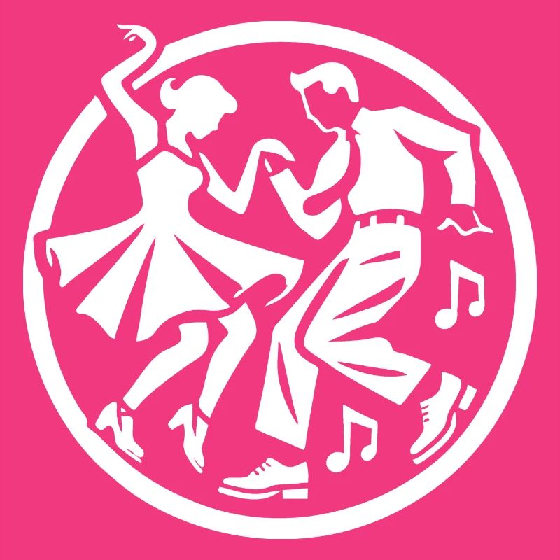 Conception de silhouette rock 'n' roll